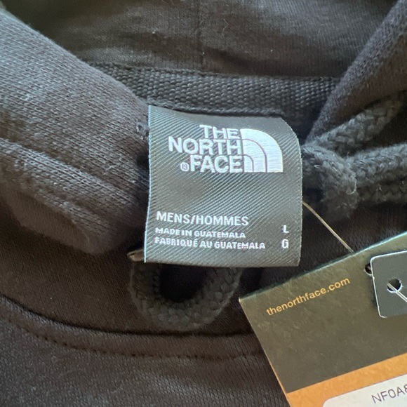 Men's NWT North Face Pullover Hoodie Size Large Color Black $60 🔥 (N) - Picture 4 of 5